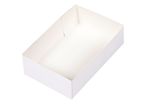 Caissette pâtissière carton blanche 24x15x7 cm x 100 Firplast
