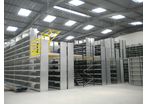 Mezzanine industrielle pour charges légères | Rayonnage