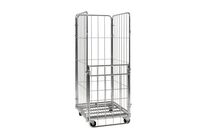 Italiana Contenitori - Roll-conteneur standard 4 ridelles - 720x800x1800mm - 400kg - Éco-responsable