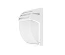 Applique Murale Blanche LED IP44 pour ampoule E27