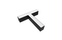 Connecteur 12W pour Luminaire Suspendu Interconnectable en T - Noir