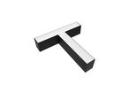 Connecteur 12W pour Luminaire Suspendu Interconnectable en T - Noir