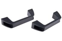 Poignée industrielle RS PRO noire en plastique mat – 170 x 48 x 28 mm | RS PR