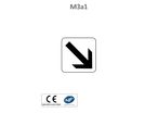 Panonceau de position ou directionnel M3A1