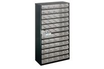 Bloc métallique à tiroirs transparents série 150, 60 tiroirs B