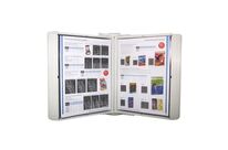 Pupitre INFOFLEX Mural 12 Pochettes GRISES