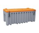 Cemo - Cembox 250 Coffre de Transport - 250L Gris Polyéthylène - Charge Max 200kg - Chantier Entrepôt Manutention