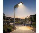 Luminaire Urbain Solaire Détecteur Infrarouge 40W 6000lm IP65 CCT - 3000K/4000K/6000K