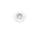 Pack de  10 - Spot LED Encastrable Orientable Rond Blanc 8W - Blanc Chaud 2300K - 3500K