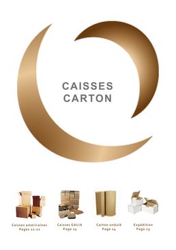 CATALOGUE CAISSE CARTON ET PROTECTION EN CARTON