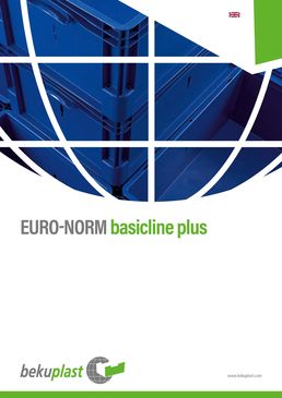 Bacs gerbables plastiques Bekuplast bascline plus brochure 2019