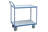 Servante 2 plateaux à poignées verticales