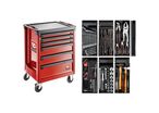 Facom - Servante Roll 6 Tiroirs V5 - Rouge - 20 Outils Inclus - Charge 900kg