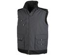 Bodywarmer de travail coupe-vent matelassé