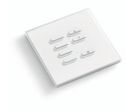 Gestion pilotage LED : Emetteur mural 7 canaux Poly blanc