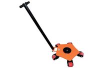 Stockman - Rouleur Pivotant 4000 kg - Acier - 5 Galets 80 mm - Charge Lourde