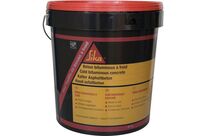 Sika - Enrobé bitumineux à froid FastFix 50 - 25 kg Noir - Réparation rapide et durable