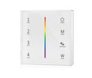 Variateur Tactile Monochrome RF en Saillie 4 Zones - Monochrome