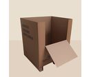 Box palette à abattant en carton ondulé | ETABLISSEMENTS F DUTHOIT