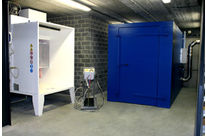 Installation standard pour poudrage électrostatique