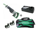 Pack CR18DL Hitachi Scie Sabre sans fil 18V Li-ion 2 Batteries + Chargeur + Sac