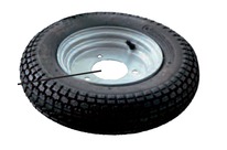 Roue 350 4 PLYS pour remorque