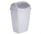 Poubelle SWING blanche 10L