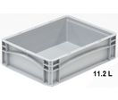 Bac plastique rigide norme euro 11,2L