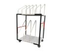 Servante haute pour stockage de cartons pliés 150 kg 
