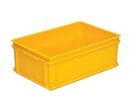 UTZ - Bac RAKO Jaune 42L - Norme Europe - Polypropylène - 600x400x220mm - Gerbable 500kg