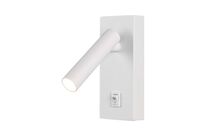 Lampe Murale 2W avec Interrupteur Blanc - Blanc Neutre 4000K - 5500K