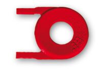 Clé pour Porte Badge Rigide à Fermeture Inviolable