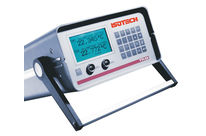 Thermomètre indicateur de température transportable 2 voies pour sondes résistives