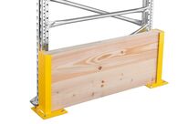 Kit protection d&amp;amp;#039;échelle simple L.1150 x H.445 avec bastaing bois