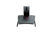 Kangaro - Repose-pieds bureau Footform Noir - Ergonomique, Hauteur réglable 4-30 cm, Largeur 44 cm, 3 ans garantie
