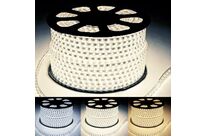 Ruban LED 220V Recoupable 50M 2835 IP65 120LED/m - Blanc Froid 6000K - 8000K