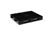 Palette plastique monobloc 3 semelles | LRD1012/PE/3S
