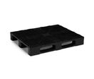 Palette plastique monobloc 3 semelles | LRD1012/PE/3S