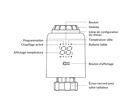 Tête Thermostatique Connectée Universelle