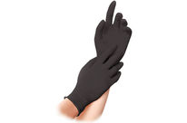 Gant de protection en nitrile noir pour laboratoires taille M