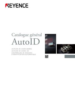 Catalogue AutoID lecteurs de codes barres, codes 2D Keyence