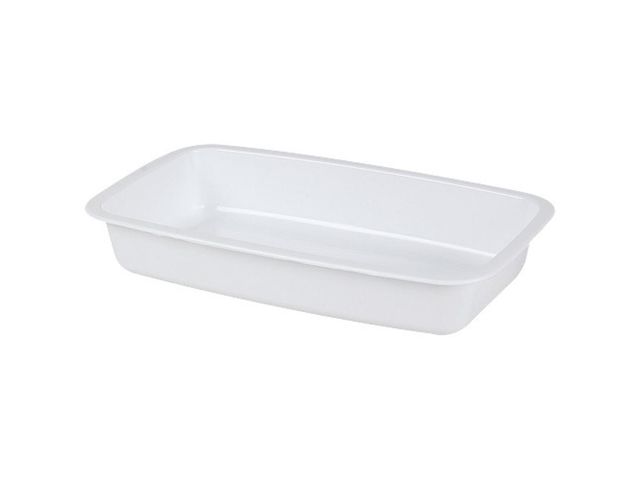 Barquette plastique GN 1/4 blanche h 45 mm x 360 Firplast