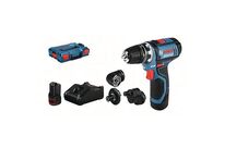 Bosch - Perceuse-visseuse sans fil GSR 12V-15 FC Set - 12V 2Ah Li-ion - 30 Nm - Compacte et Puissante