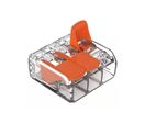 Pack de  20 - Borne de raccordement à levier 3 entrées