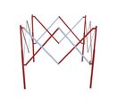 Barrière carrée extensible MW Tools SH130