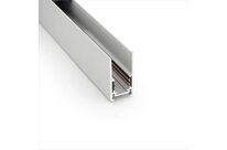 Rail Magnetique en Saillie 48V - 2 m / Blanc