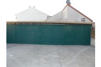 RIDEAU METALLIQUE LAQUE