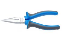 Pinces demi-rondes avec coupe latérale gainage BI - dimensions 140 - UNIOR ref: 607874 hauteur: 31 mm - longueur: 140 mm - largeur: 61 mm