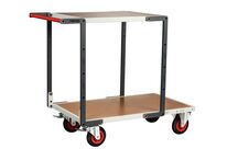 Servantes Flatpack 2 plateaux médium 400 kg