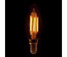 Ampoule E14 LED Filament 4W C35 Bougie - Blanc Chaud 2300K - 3500K